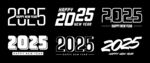 2025年新年快乐艺术字