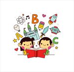 卡通学生