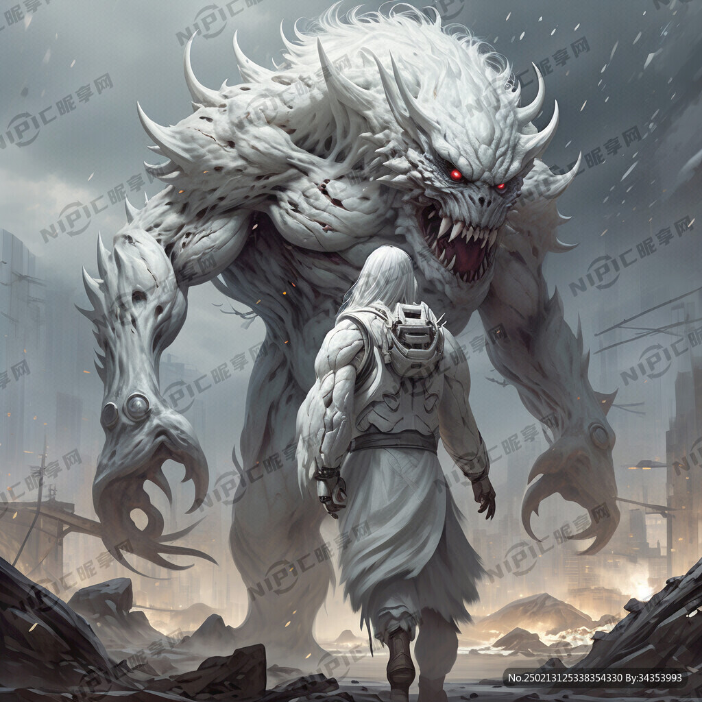 人类 变异 怪物 白色皮肤