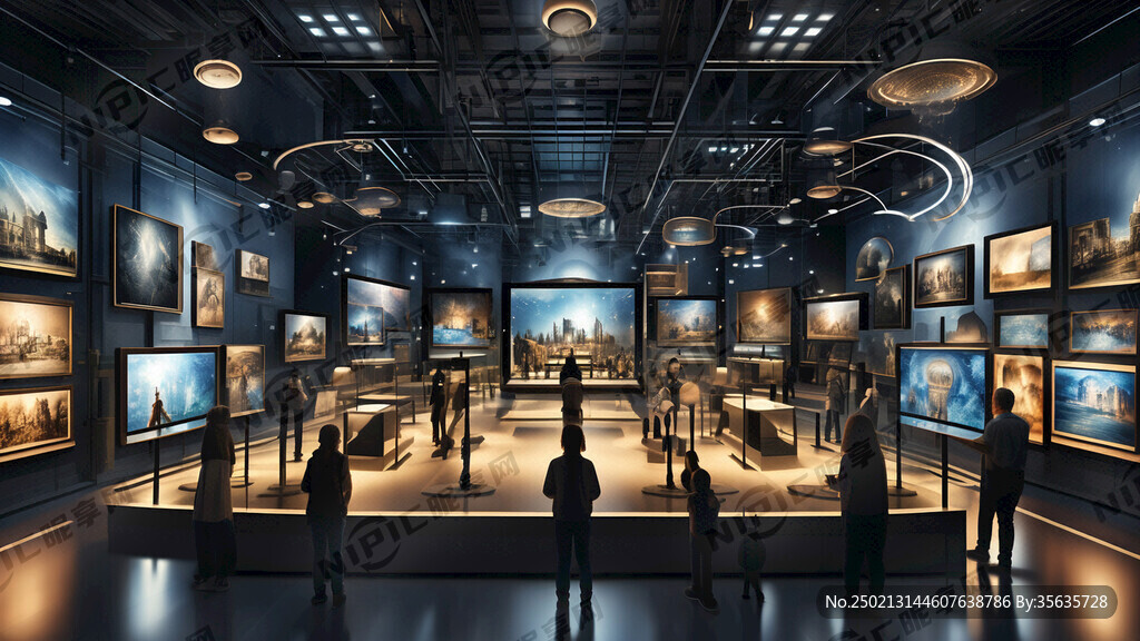 科技趣玩博物馆 简洁