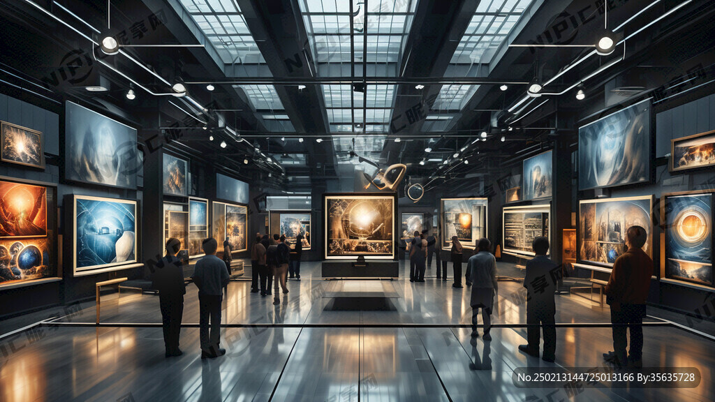 科技趣玩博物馆 不要人剪影