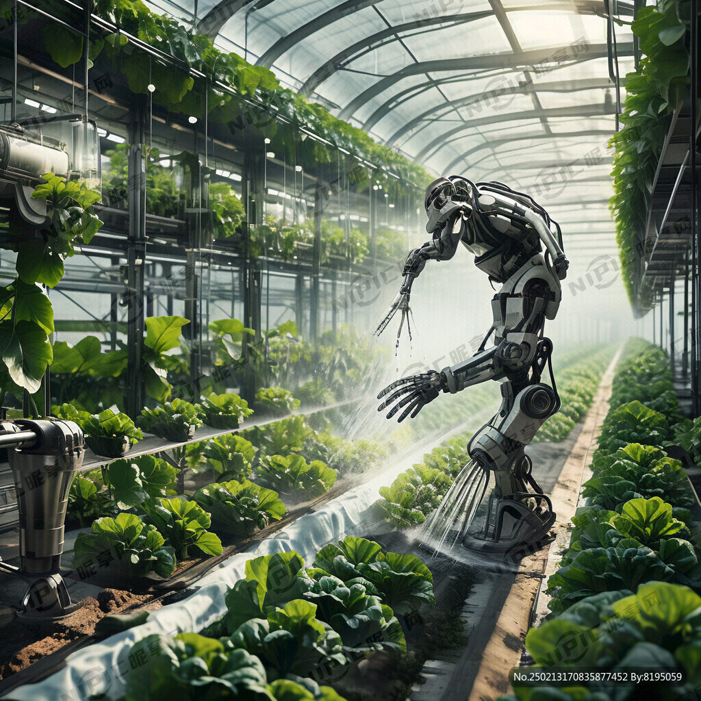 蔬菜大棚 机械臂浇水 人工采摘