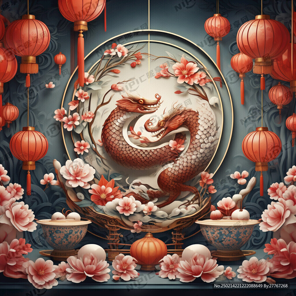 蛇年元宵节小报