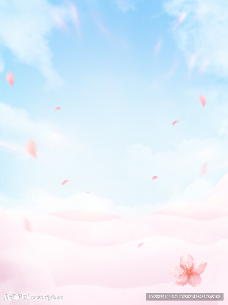  樱花背景
