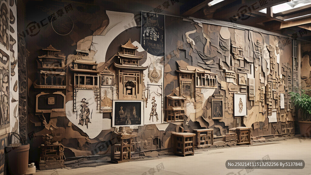 印刷甘肃形象墙