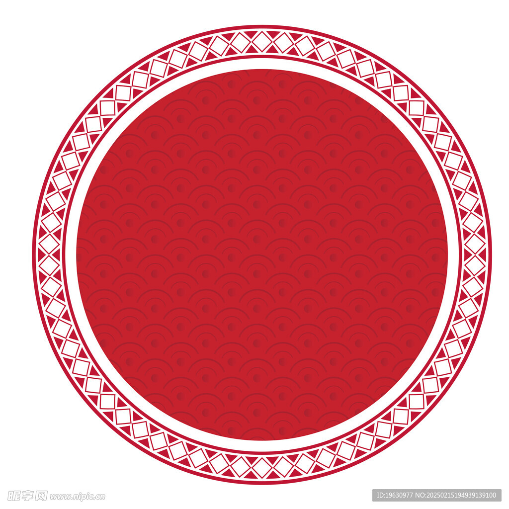 中式国潮花纹