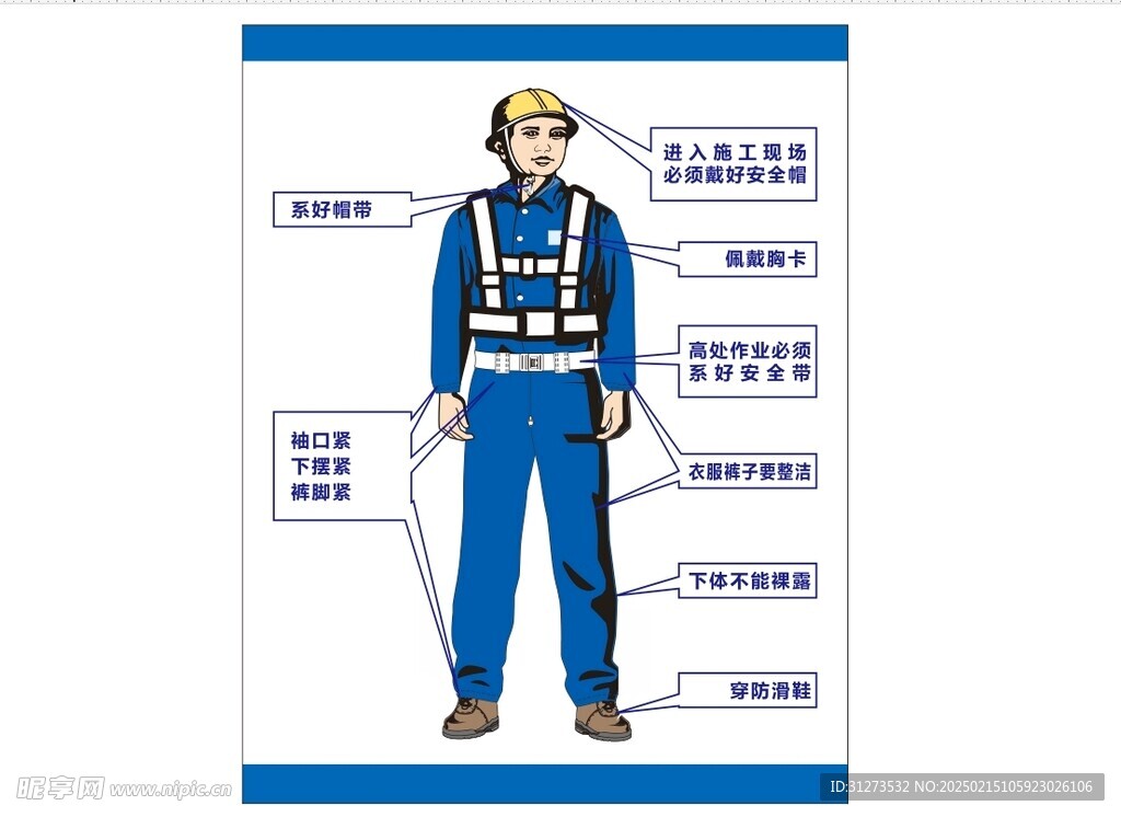 进入施工现场