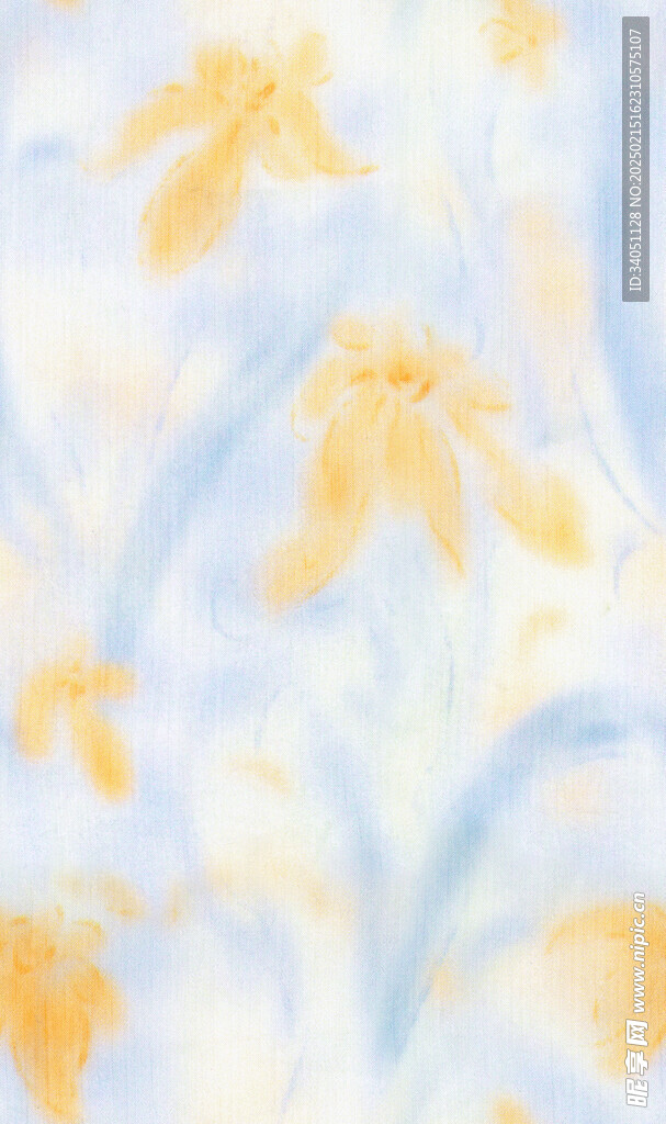 扎染花
