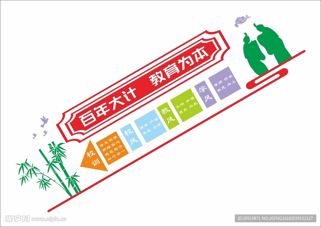 教育为本楼梯文化