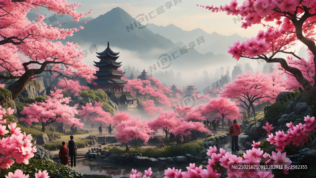茶园 一层一层茶山 色彩丰富