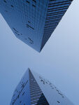 高层楼层摄影建筑园