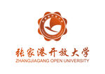 张家港开放大学 LOGO 校徽