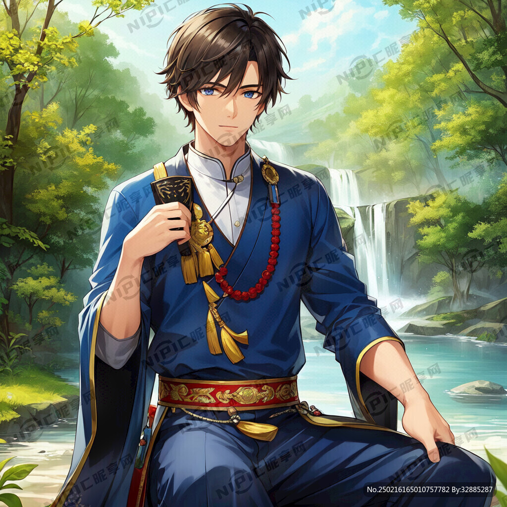 吹芦笙的男孩子 侗族