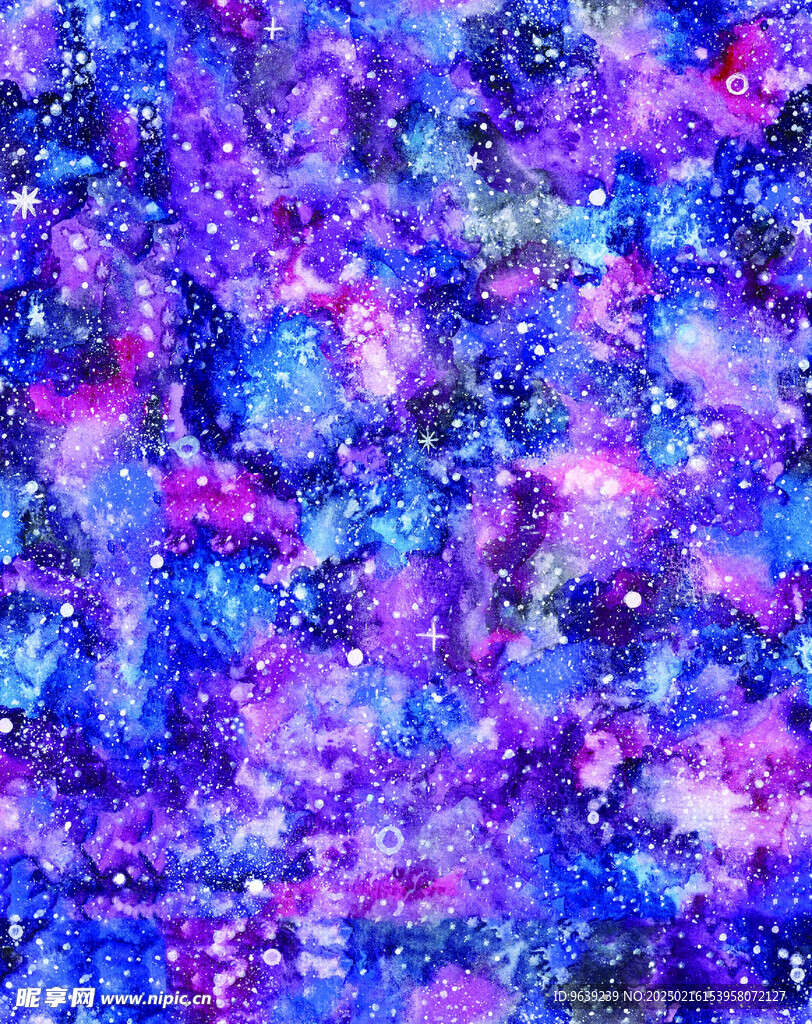 扎染星空