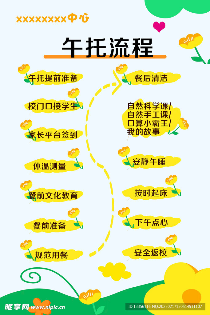 午托流程