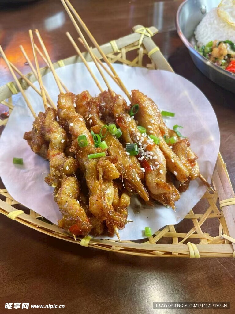 炸虾串