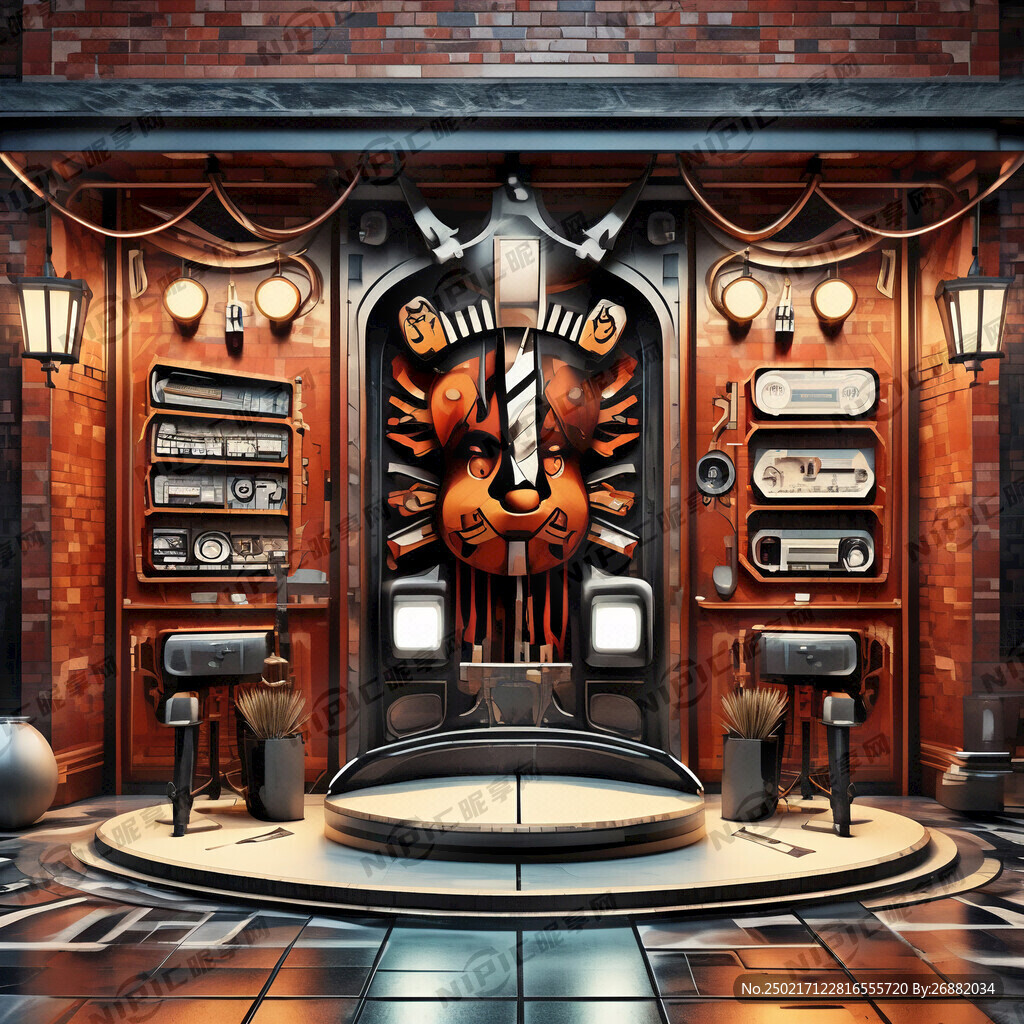 唱吧门头炫酷新颖科技感