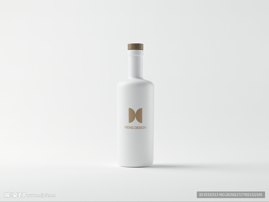 高级酒瓶样机