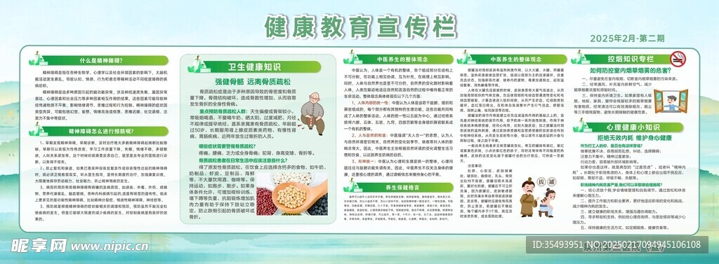 心理健康宣传栏