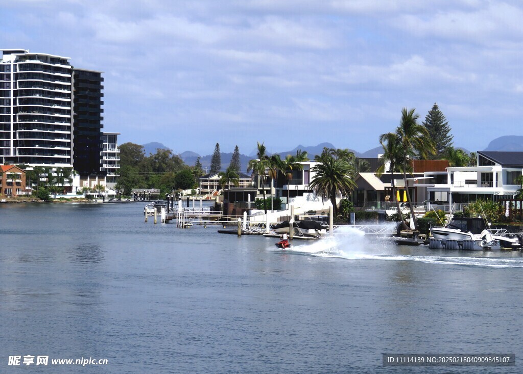 黄金海岸海滨风景