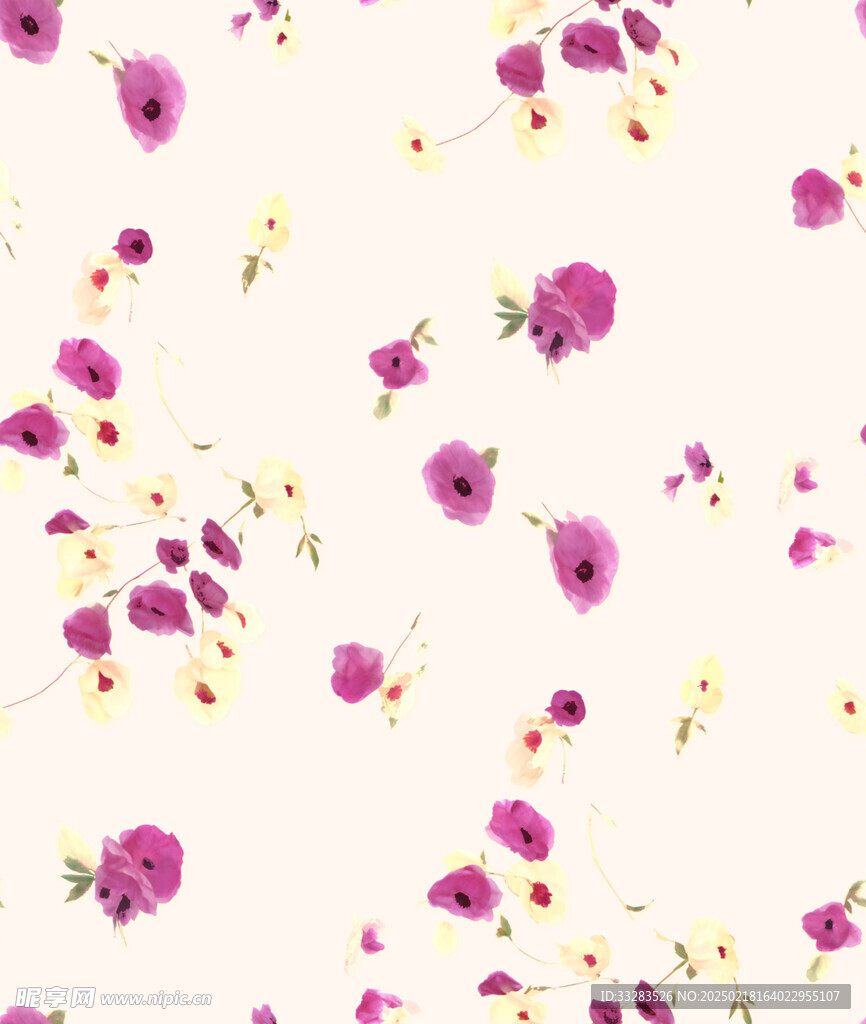 扎染花