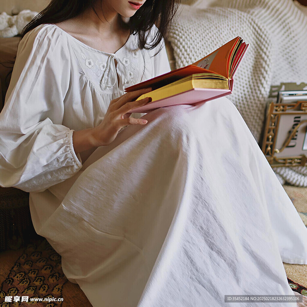 休闲的女孩
