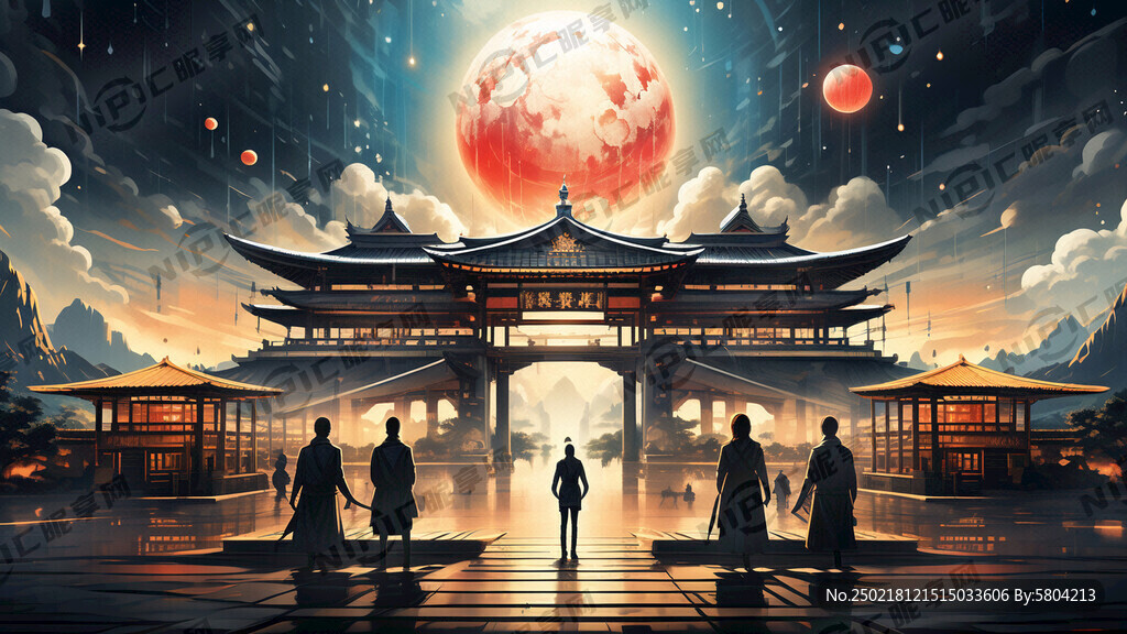研学驿站 艺术字 纯背景