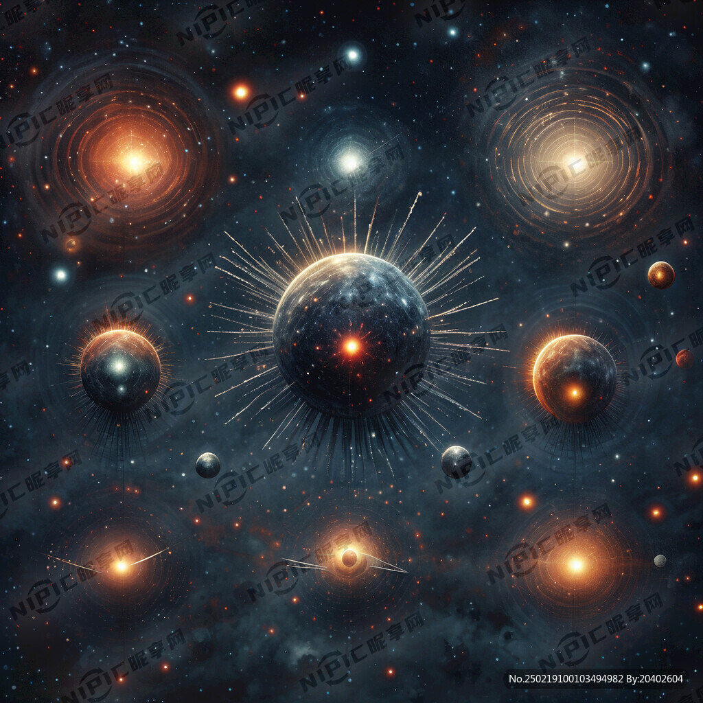 九大恒星围绕太阳运转