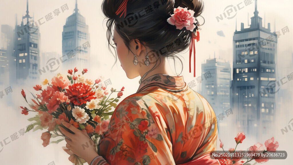 妇女节背景图