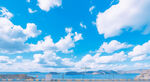 蓝色天空