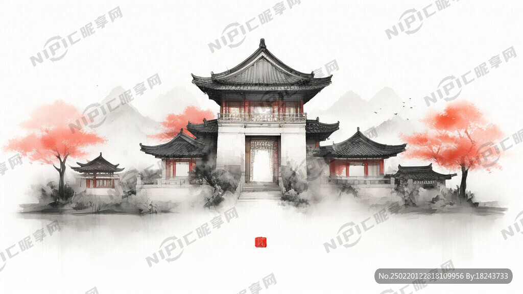 中国风古典房屋