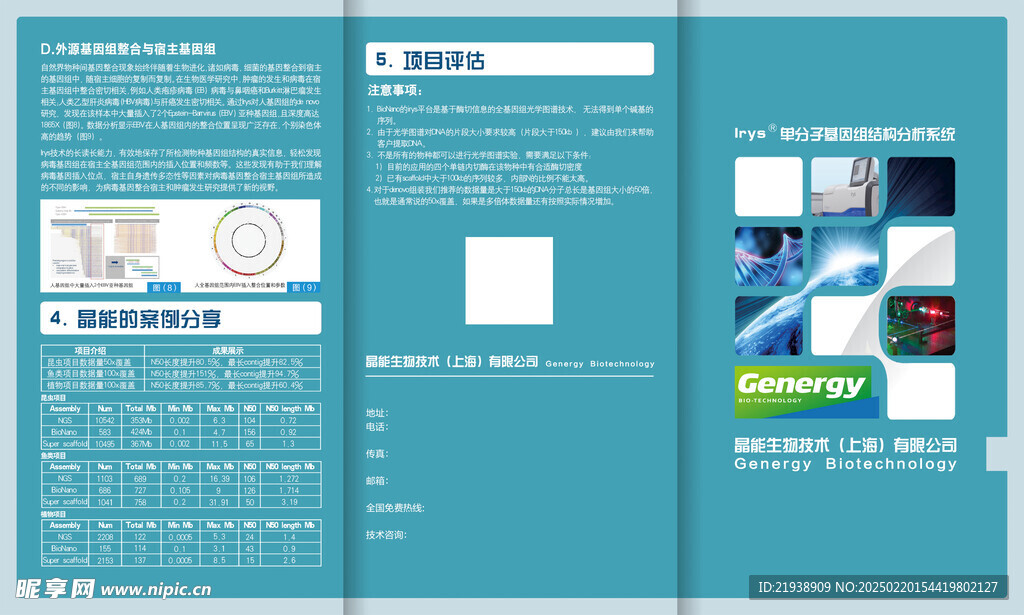折页模板