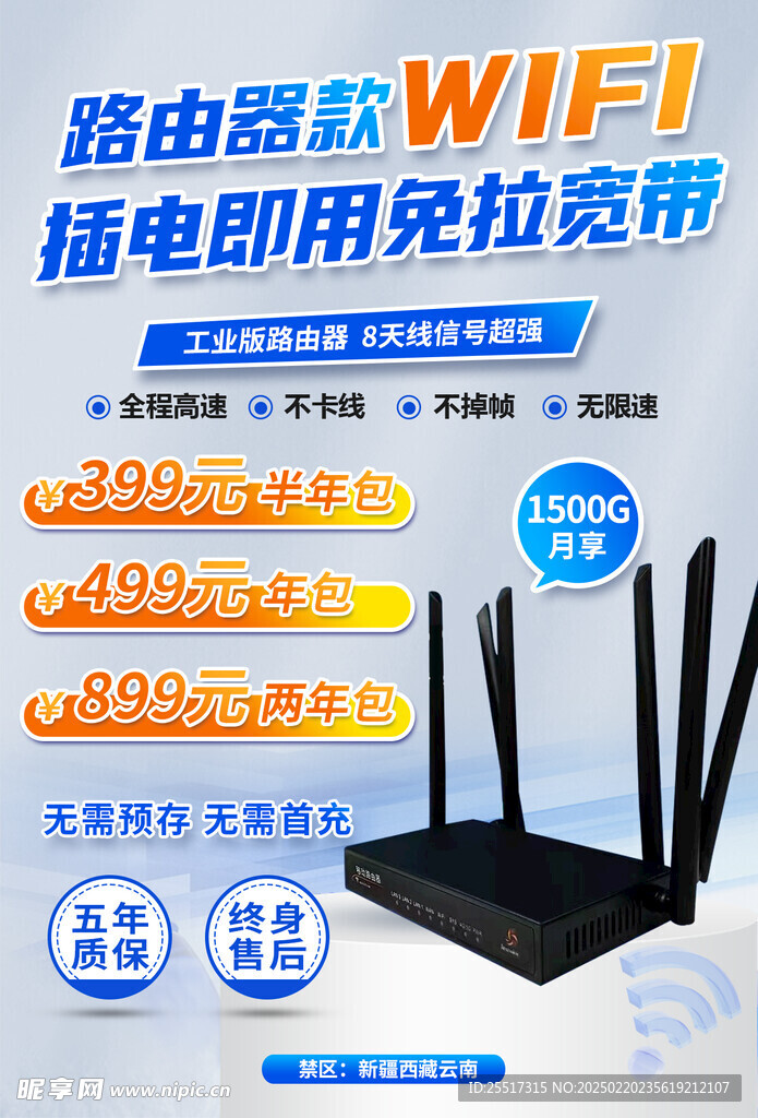 路由器海报