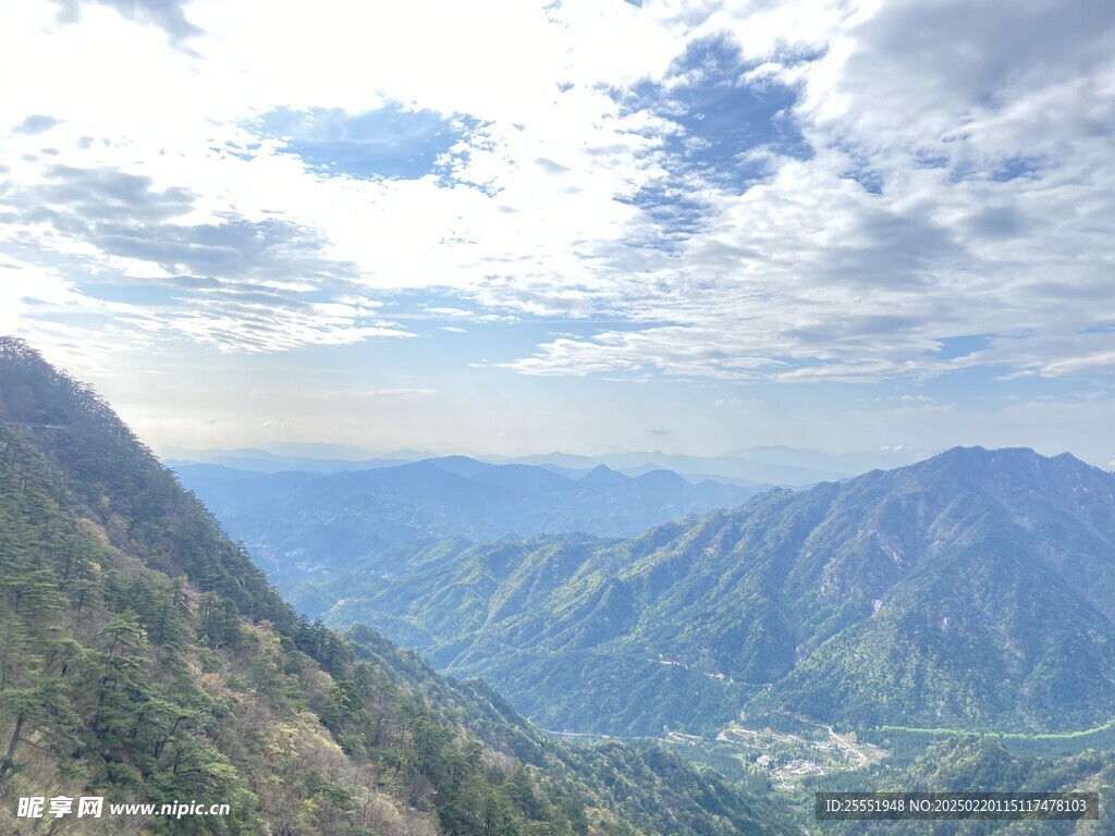 明堂山风景