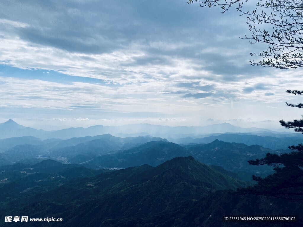 明堂山风景