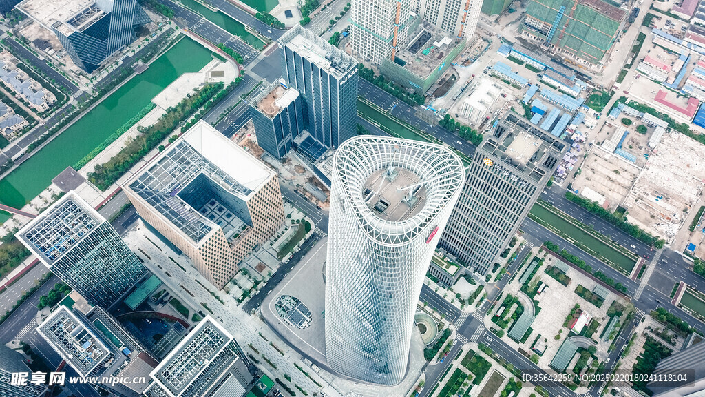 航拍城市
