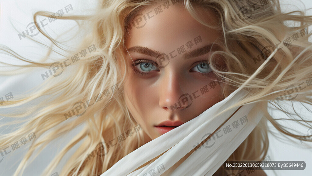 重点突出睫毛    欧美   