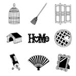 黑白线条