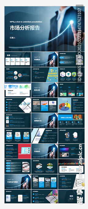 企业产品市场分析报告PPT