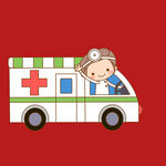 手绘医生护士