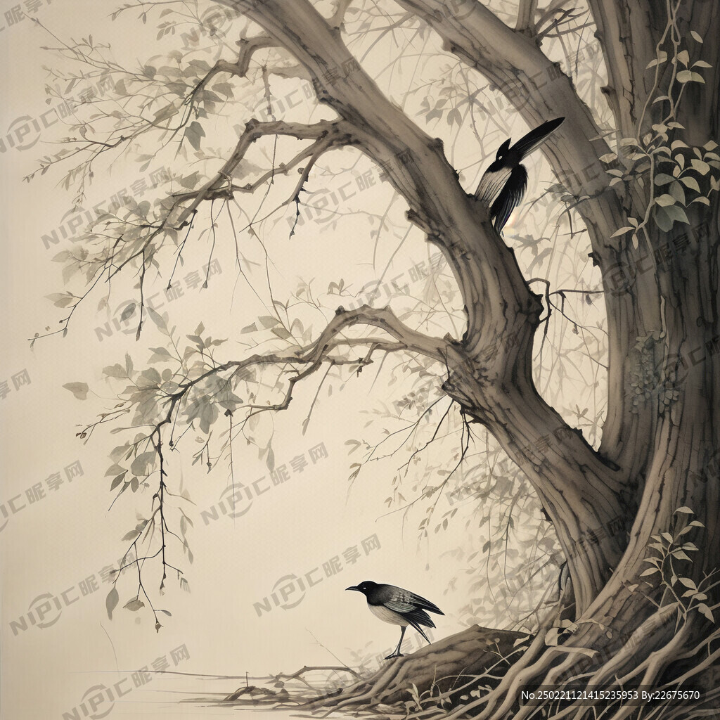 枯藤老树昏鸦 小桥流水人家。
