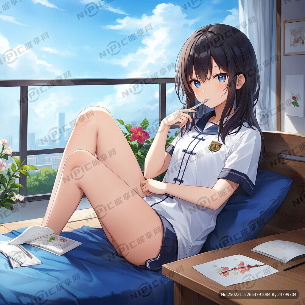 漫画头像 一个懒惰的