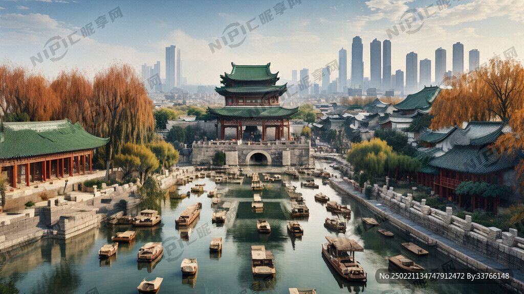 济南章丘游明古城
