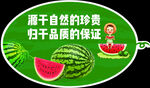 西瓜形状立牌