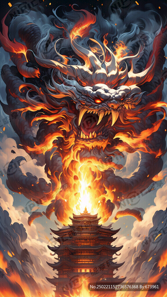 龙喷火