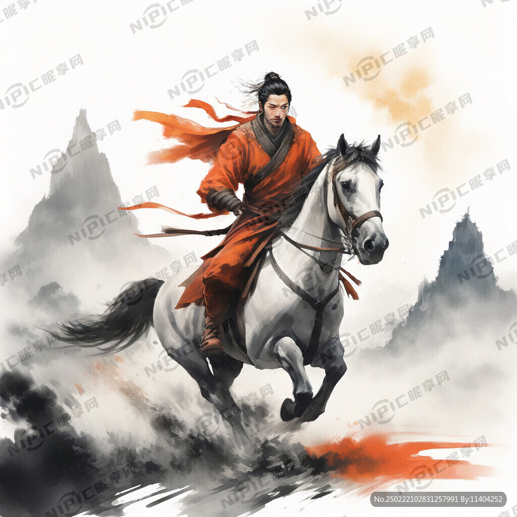 由简单线条勾勒的画
