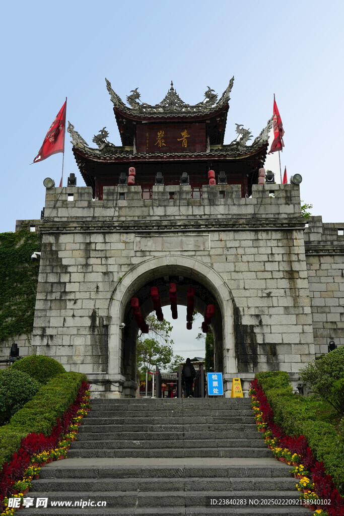 门楼摄影