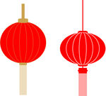 中国风灯笼   红色灯笼   