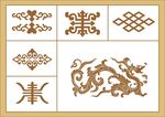 中式花纹古代