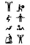 体育锻炼示意图